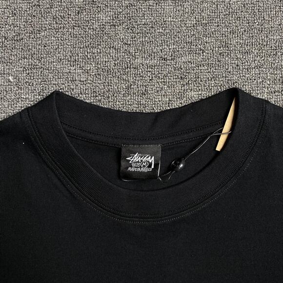 Stussy Solid 8 Ball Long Sleeve T-Shirt in Black - Picture 5 of 5